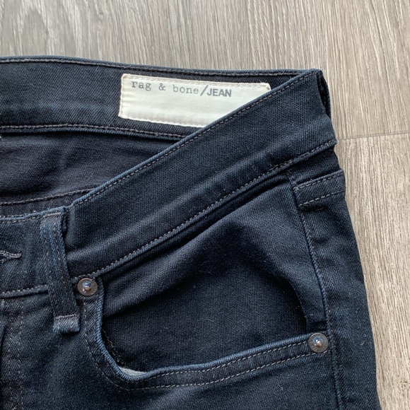 Rag and Bone dark blue skinny jeans - Picture 2 of 6